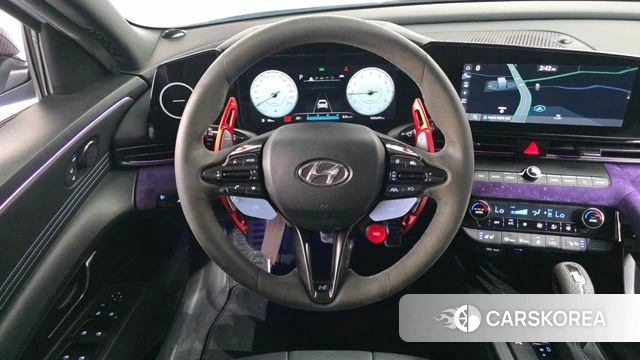 Hyundai Avante (CN7) 2021 Небесно-голубой из Кореи, фото 4