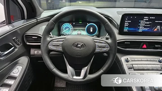 Hyundai The New Santa Fe 2021 Белый из Кореи, фото 4