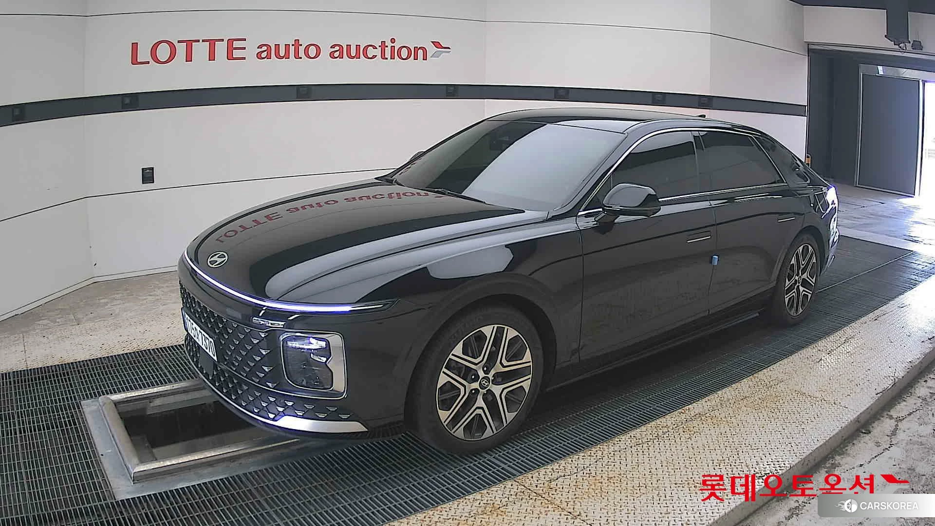 Hyundai Grandeur 2023 Abyss Black Pearl из Кореи, фото 4