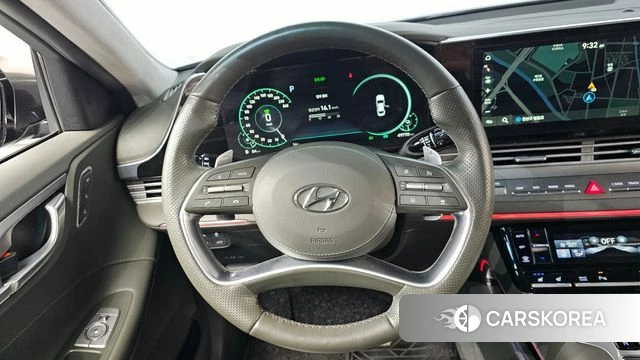 Hyundai The New Grandeur IG Hybrid 2020 Серый из Кореи, фото 4