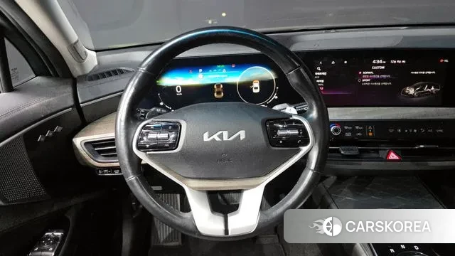 Kia K8 Hybrid 2022 Черный из Кореи, фото 4