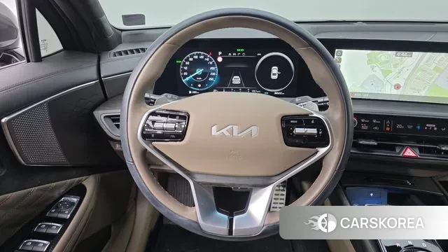 Kia K8 Hybrid 2022 Серый из Кореи, фото 4