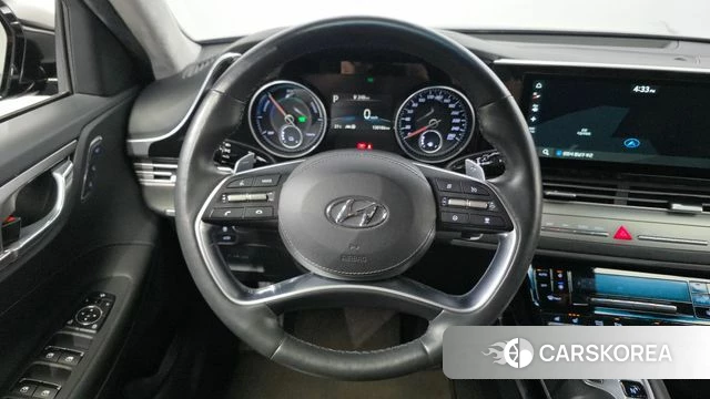 Hyundai The New Grandeur IG Hybrid 2020 Черный из Кореи, фото 4