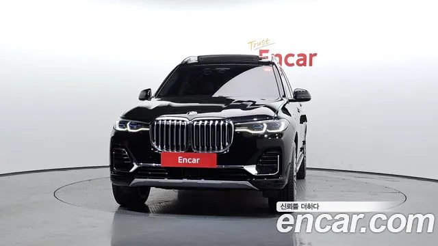 BMW X7 (G07) 2021 Черный из Кореи, фото 4