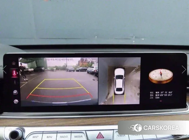 Kia The New K9 2nd generation 2021 Синий нефрит из Кореи, фото 4