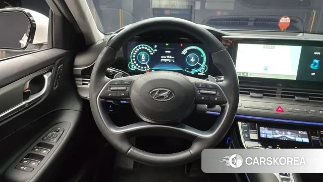 Hyundai The New Grandeur IG Hybrid 2020 Белый из Кореи, фото 4