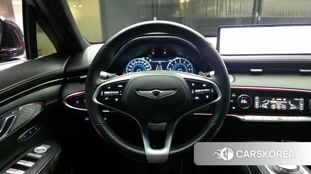 Genesis GV70 2022 Черный из Кореи, фото 4