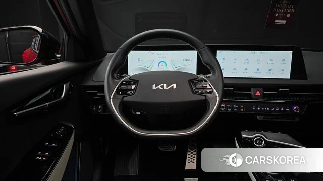 Kia EV6 2022 Красный из Кореи, фото 4