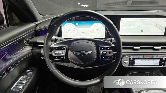 Genesis G90 (RS4) 2022 Черный из Кореи, фото 4