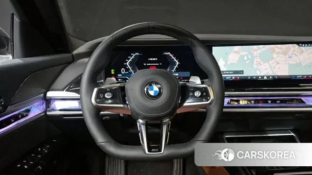 BMW 7 Series (G70) 2025 Черный из Кореи, фото 4