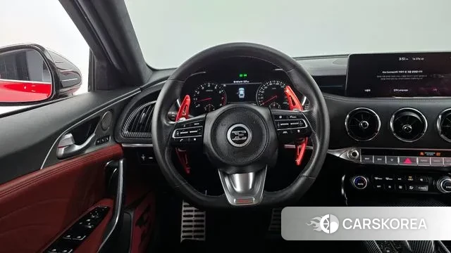 Kia Stinger Meister 2021 Красный из Кореи, фото 4