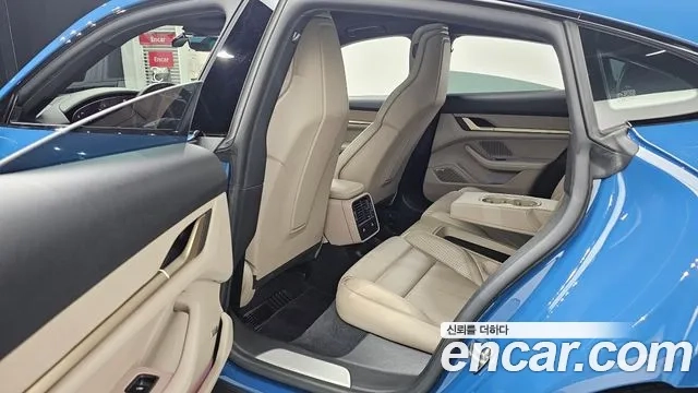 Porsche Taycan 2021 Синий из Кореи, фото 4