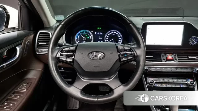 Hyundai Grandeur IG Hybrid 2018 Белый из Кореи, фото 4