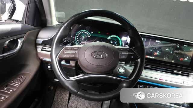 Hyundai The New Grandeur IG Hybrid 2020 Белый из Кореи, фото 4