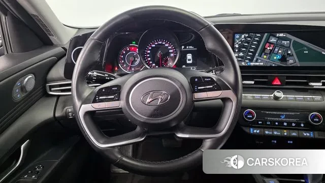 Hyundai Avante (CN7) 2021 Черный из Кореи, фото 4