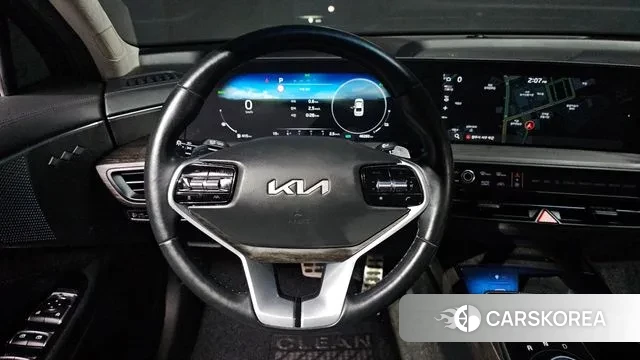 Kia K8 Hybrid 2022 Черный из Кореи, фото 4