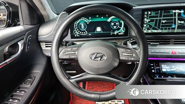 Hyundai The New Grandeur IG Hybrid 2020 Черный из Кореи, фото 4