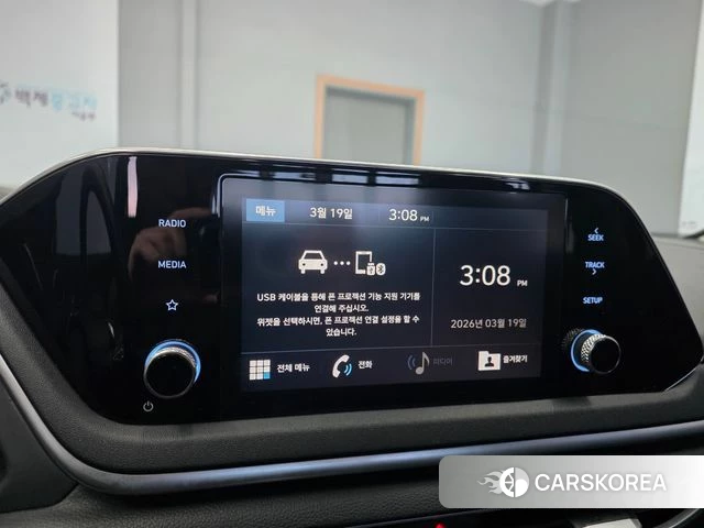 Hyundai Sonata (DN8) 2019 Белый из Кореи, фото 4