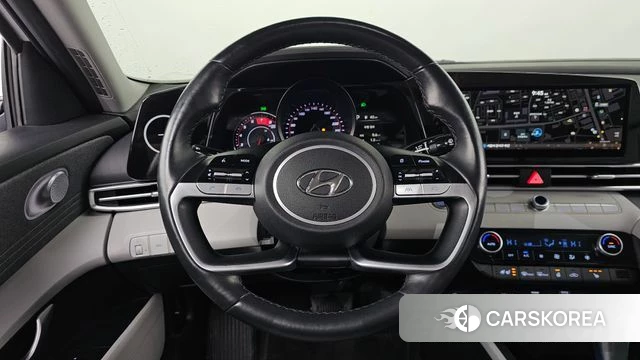 Hyundai Avante (CN7) 2021 Белый из Кореи, фото 4