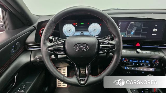 Hyundai Avante (CN7) 2023 Красный из Кореи, фото 4