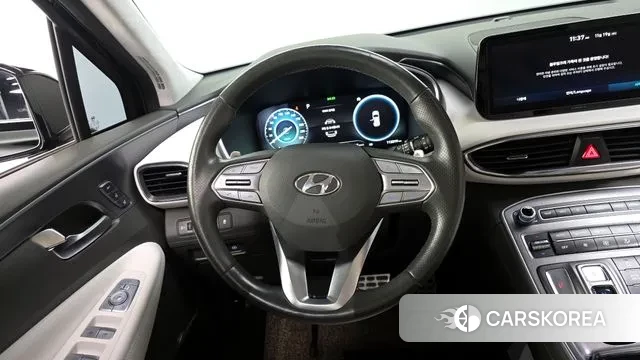 Hyundai The New Santa Fe 2022 Черный из Кореи, фото 4