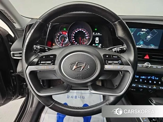 Hyundai Avante (CN7) 2020 Черный из Кореи, фото 4