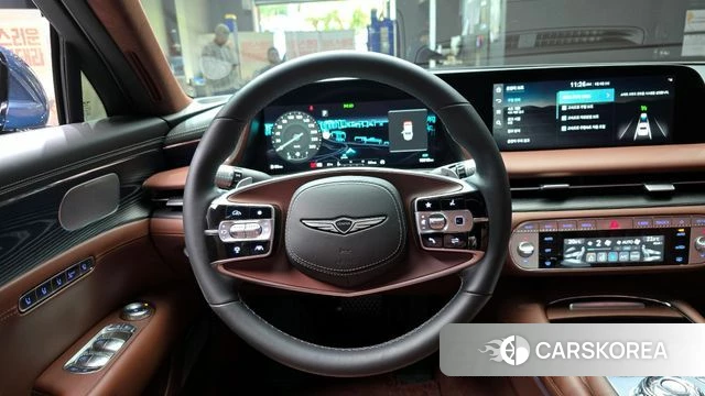 Genesis G90 (RS4) 2023 Синий из Кореи, фото 4