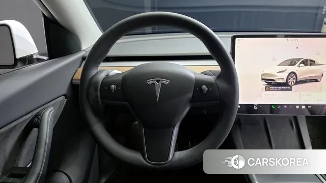 Tesla Model Y 2022 Белый из Кореи, фото 4