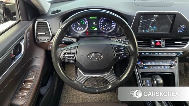 Hyundai Grandeur IG Hybrid 2019 Черный из Кореи, фото 4