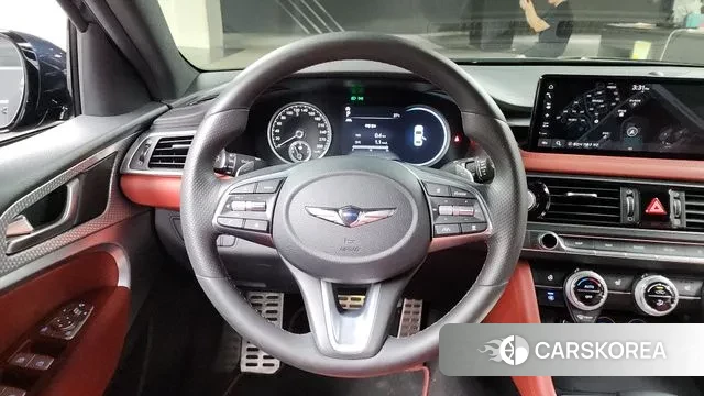 Genesis The New G70 2021 Синий из Кореи, фото 4