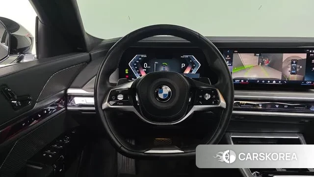 BMW 7 Series (G70) 2023 Черный из Кореи, фото 4