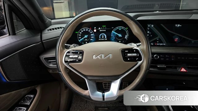 Kia K8 Hybrid 2022 Черный из Кореи, фото 4