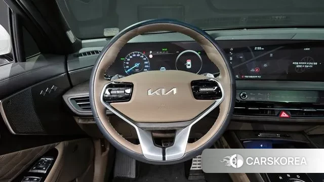 Kia K8 Hybrid 2023 Белый из Кореи, фото 4