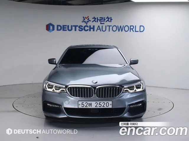 BMW 5 Series (G30) 2018 Серый из Кореи, фото 4