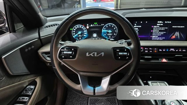 Kia K8 Hybrid 2022 Черный из Кореи, фото 4