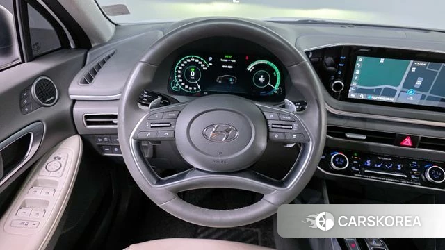 Hyundai Sonata Hybrid (DN8) 2019 Белый из Кореи, фото 4