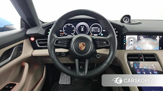 Porsche Taycan 2025 Небесно-голубой из Кореи, фото 4