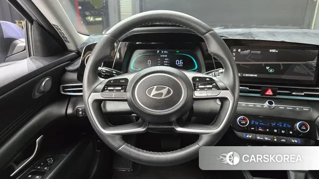 Hyundai The New Avante (CN7) 2023 Синий из Кореи, фото 4