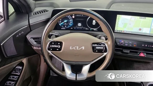 Kia K8 Hybrid 2022 Белый из Кореи, фото 4