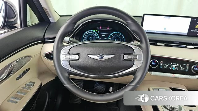 Genesis GV70 2022 Темно-зеленый из Кореи, фото 4