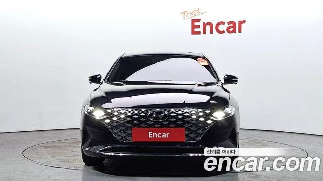 Hyundai The New Grandeur IG Hybrid 2021 Синий из Кореи, фото 4