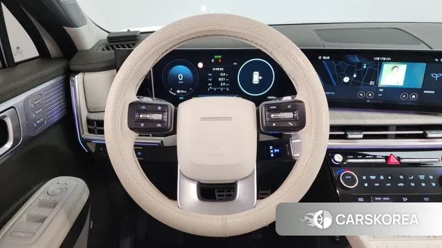 Hyundai Santa Fe (MX5) 2025 Серебристо-серый из Кореи, фото 4