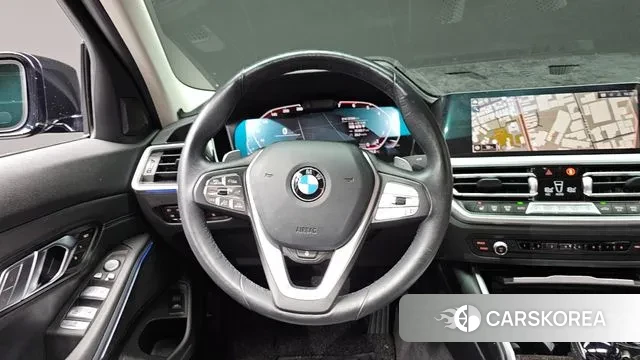 BMW 3 Series (G20) 2022 Черный из Кореи, фото 4