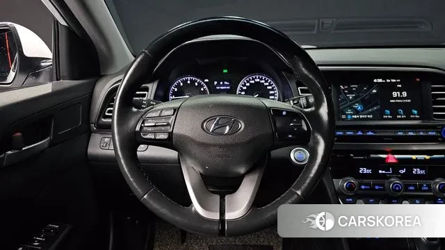 Hyundai The New Avante AD 2019 Белый из Кореи, фото 4