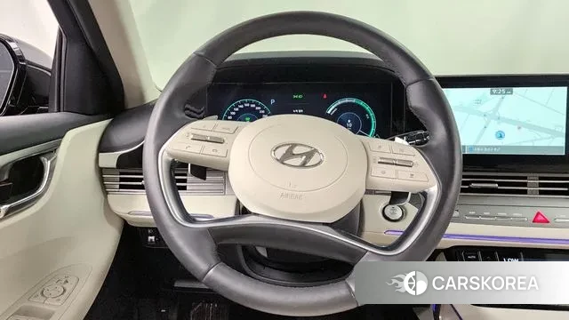 Hyundai The New Grandeur IG Hybrid 2021 Черный из Кореи, фото 4