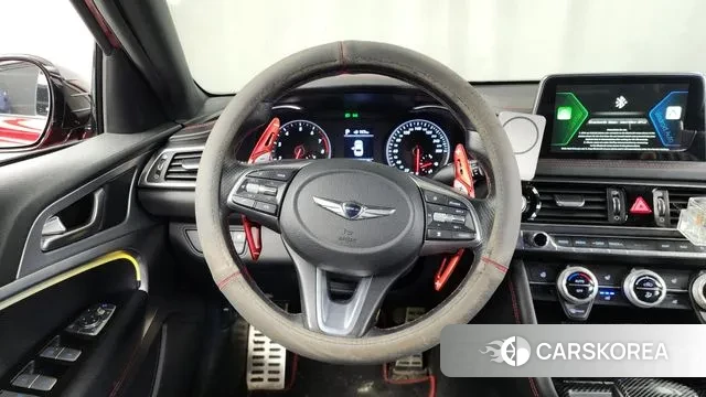 Genesis G70 2018 Красный из Кореи, фото 4