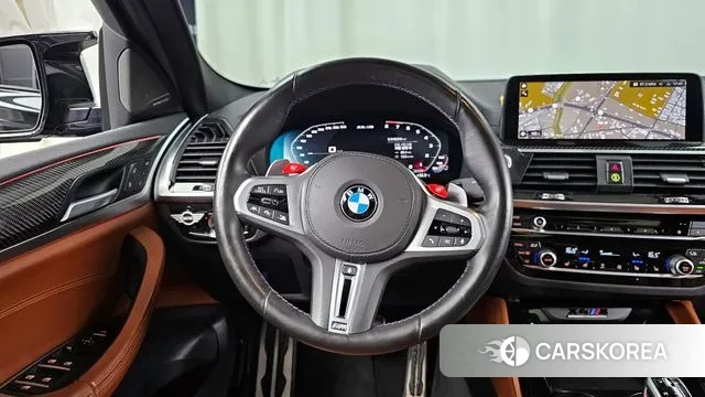 BMW X4M (G02) 2021 Черный из Кореи, фото 4