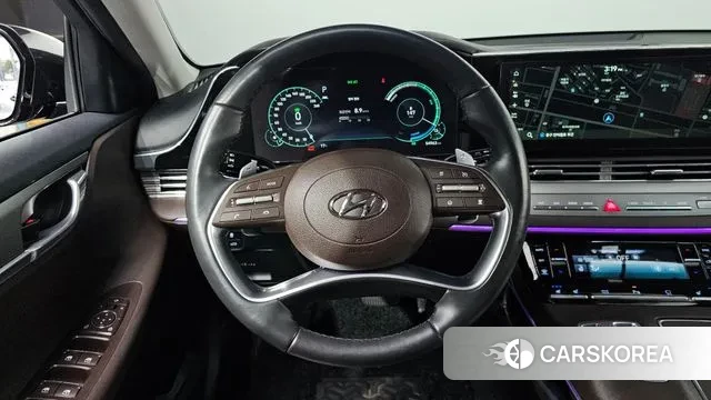 Hyundai The New Grandeur IG Hybrid 2021 Серый из Кореи, фото 4