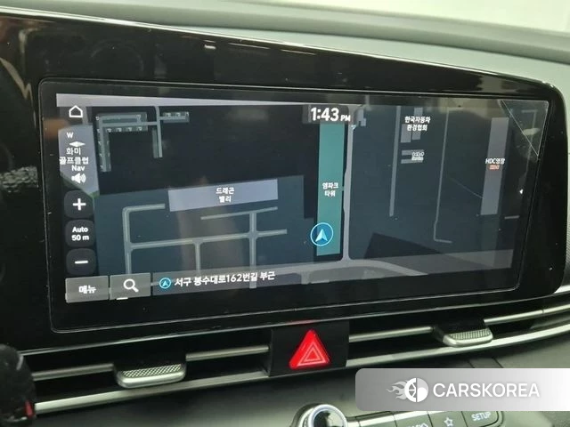 Hyundai Avante Hybrid (CN7) 2022 Белый из Кореи, фото 4