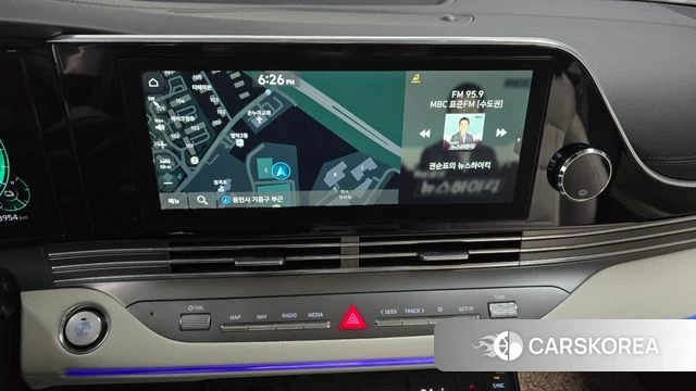 Hyundai The New Grandeur IG Hybrid 2021 Серый из Кореи, фото 4